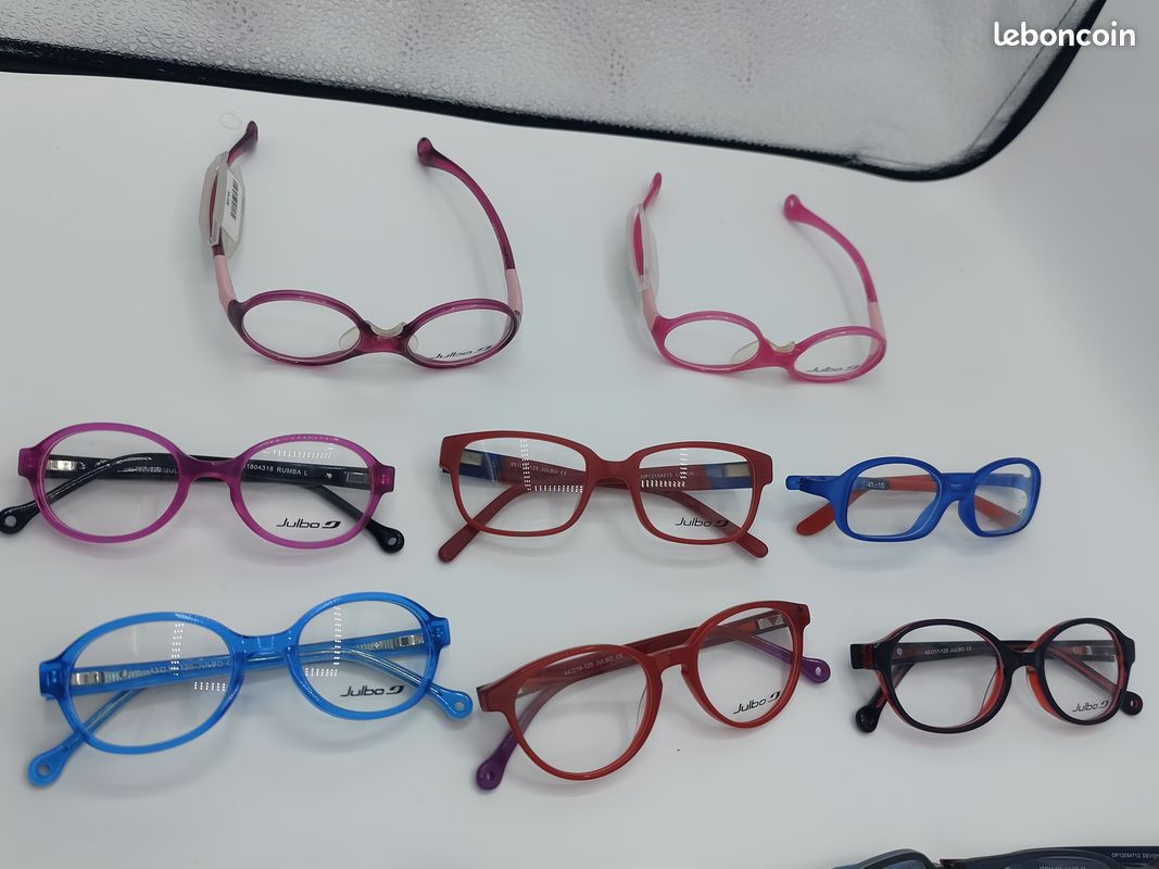 Lunette de vue Julbo enfant vendu en Lot ou Indiv Neuf