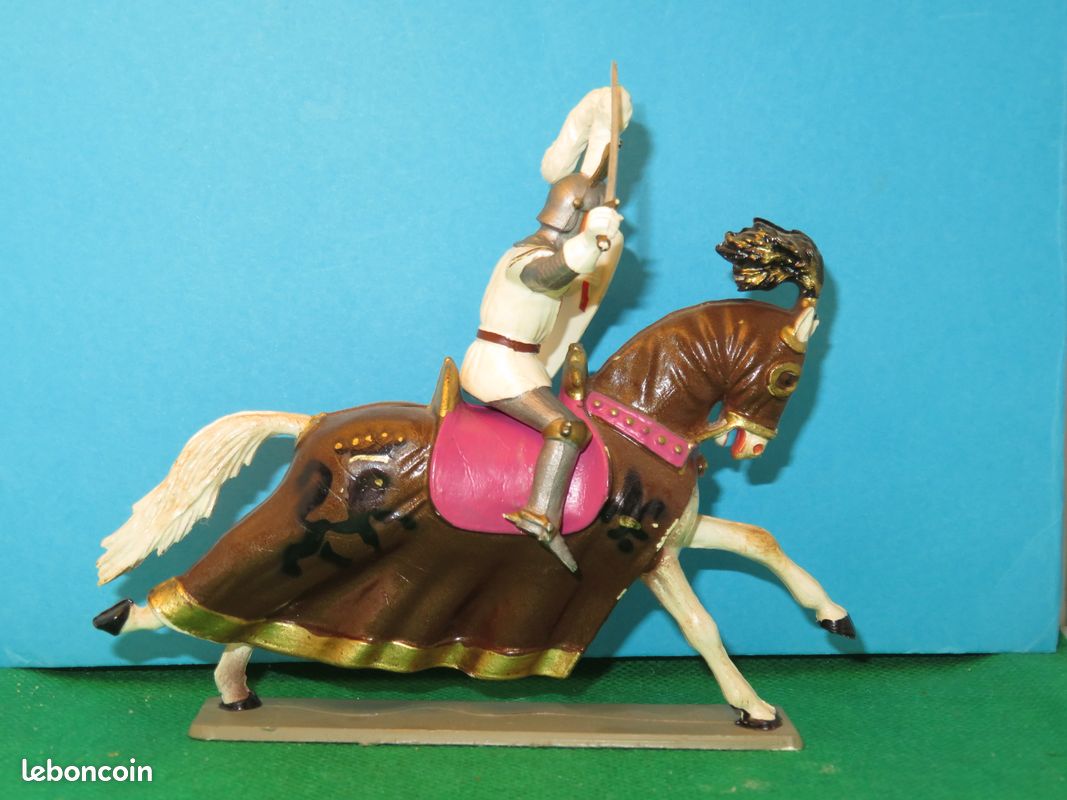 Starlux Chevalier Sur Cheval – Jeanne D'Arc – Échelle 1:32 – Figurine France