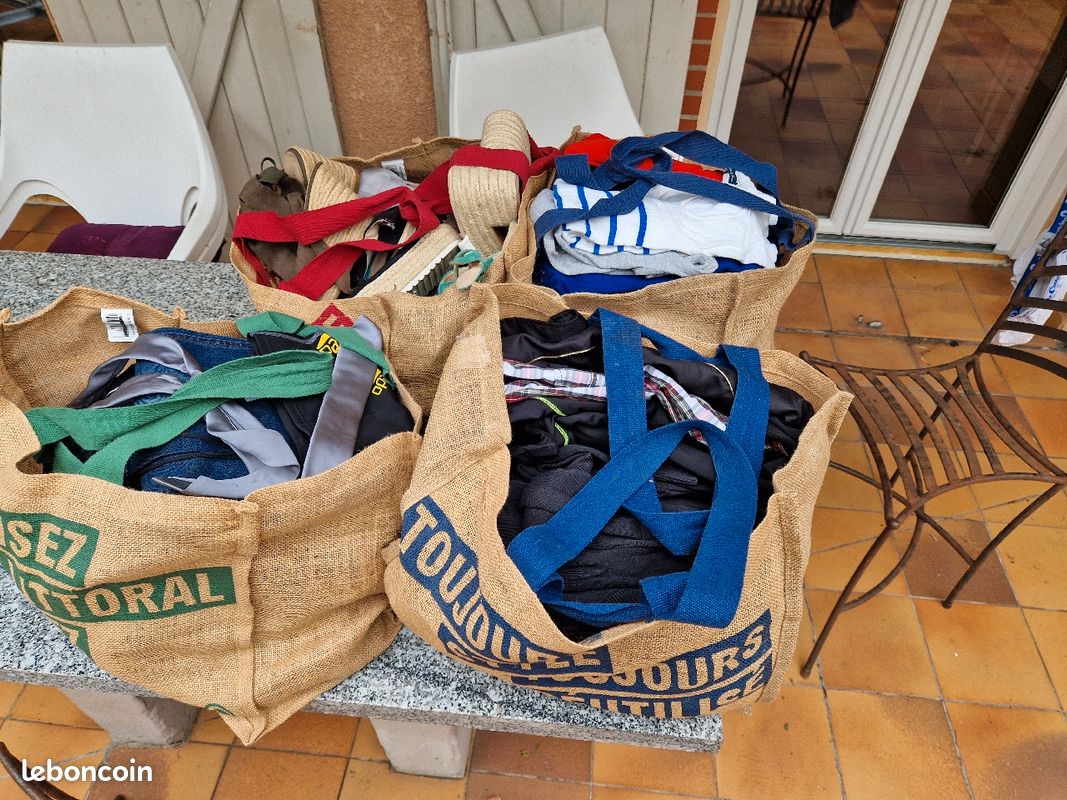 Lot de vêtements multimarques homme et femmes + 1 lot de chaussure femme (image 2)
