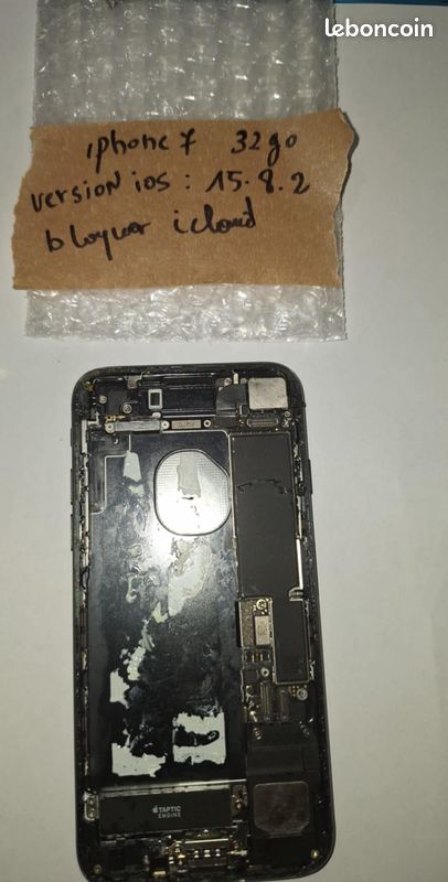 Carte mére iphone 7 pour pieces (image 2)
