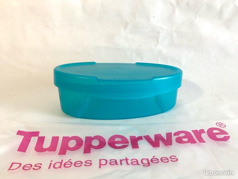Neuf- Boîte modulaire ovale 1/2 Litre, ouverture facile à bascule, Tupperware (image 1)
