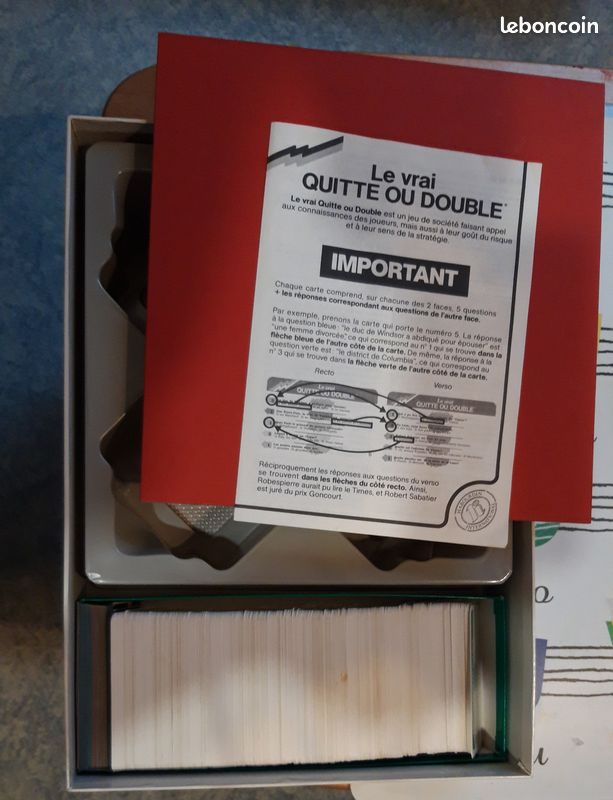 Jeu de société Quitte ou double (image 2)