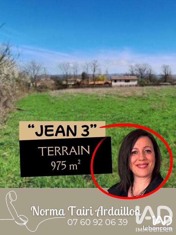 Terrain 975 m² · à Mizérieux · 975 m² · 72 150 €