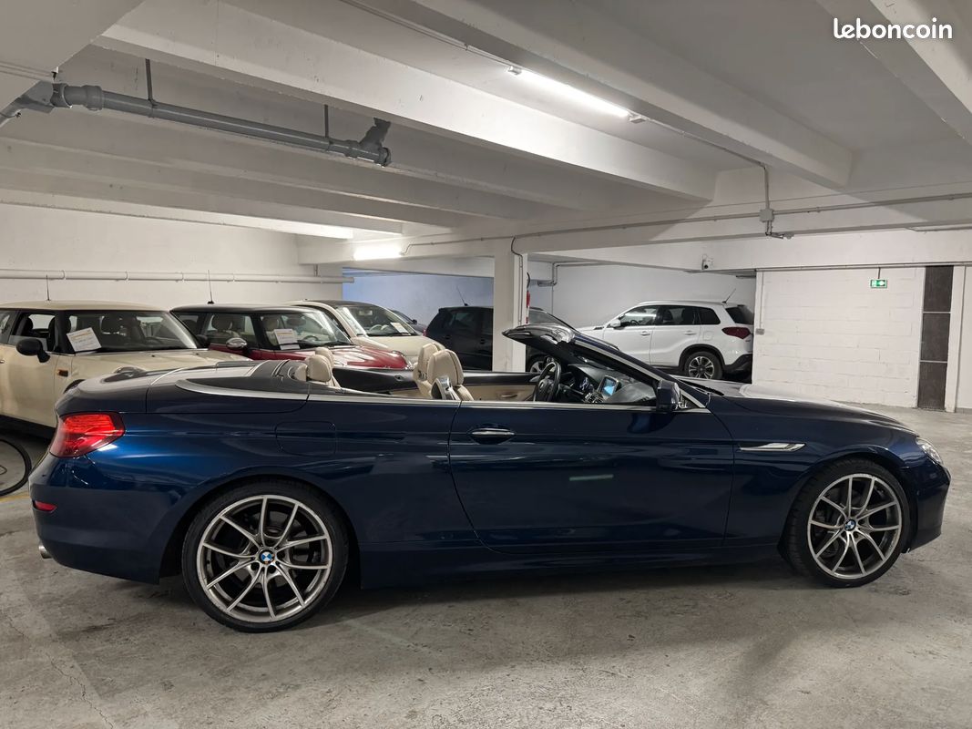 BMW Série 6 Cabriolet 3.0 D 313ch EXCLUSIVE - 2012 - 100 000 km - Suivi complet (image 6)