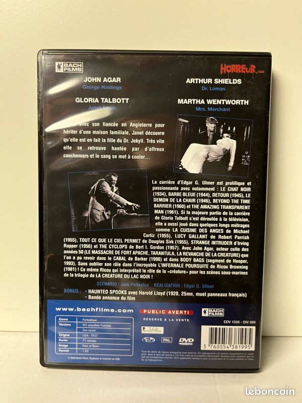 La fille du dr Jekyll dvd (image 2)