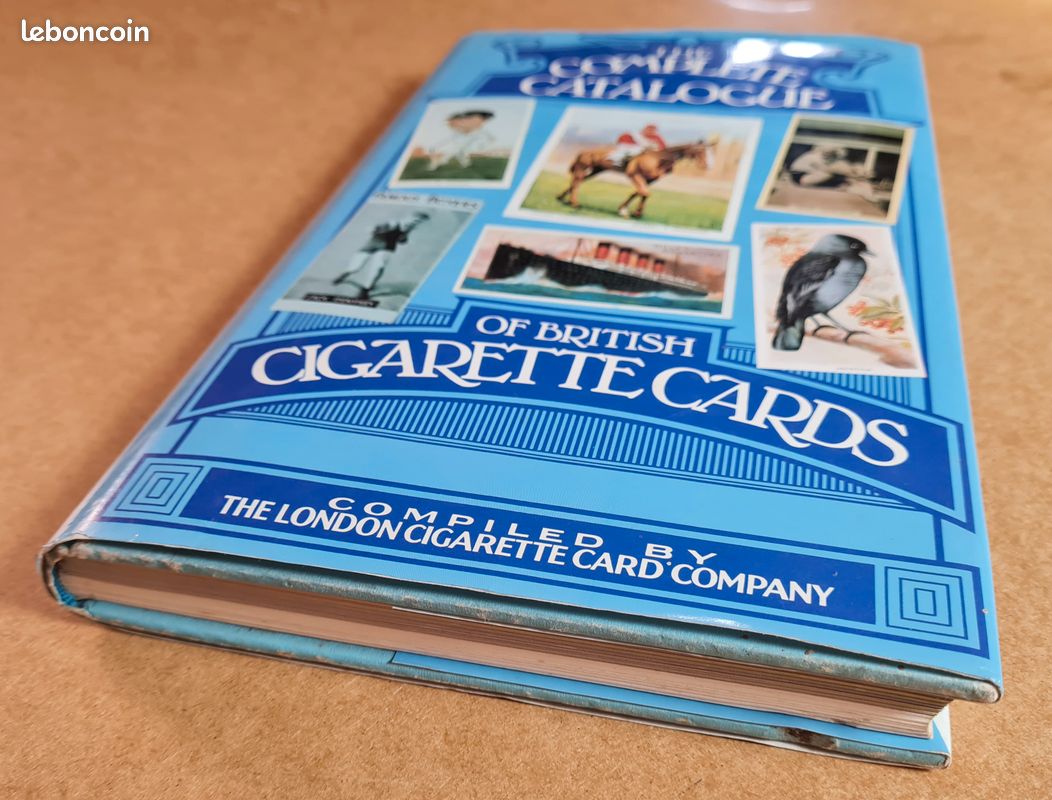 Le catalogue complet des cartes de cigarettes britanniques (The Complete  Catalogue of British cigarette card) London card company collection vintage  ancien images carteanglais