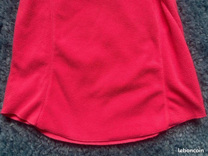 Pull polaire rose fluo Gap en Small (image 6)