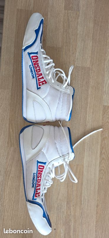 Lonsdale Contender – Chaussures De Boxe Homme Légères Mi-Hautes Lacées