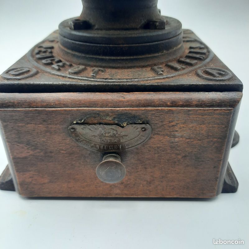 Moulin à café ancien de comptoir PEUGEOT FRERES/ Modèle A 0 (image 11)