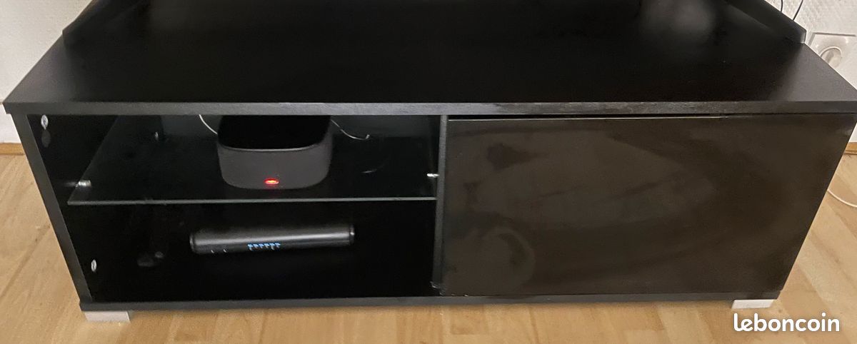 Meuble tv noir (image 1)