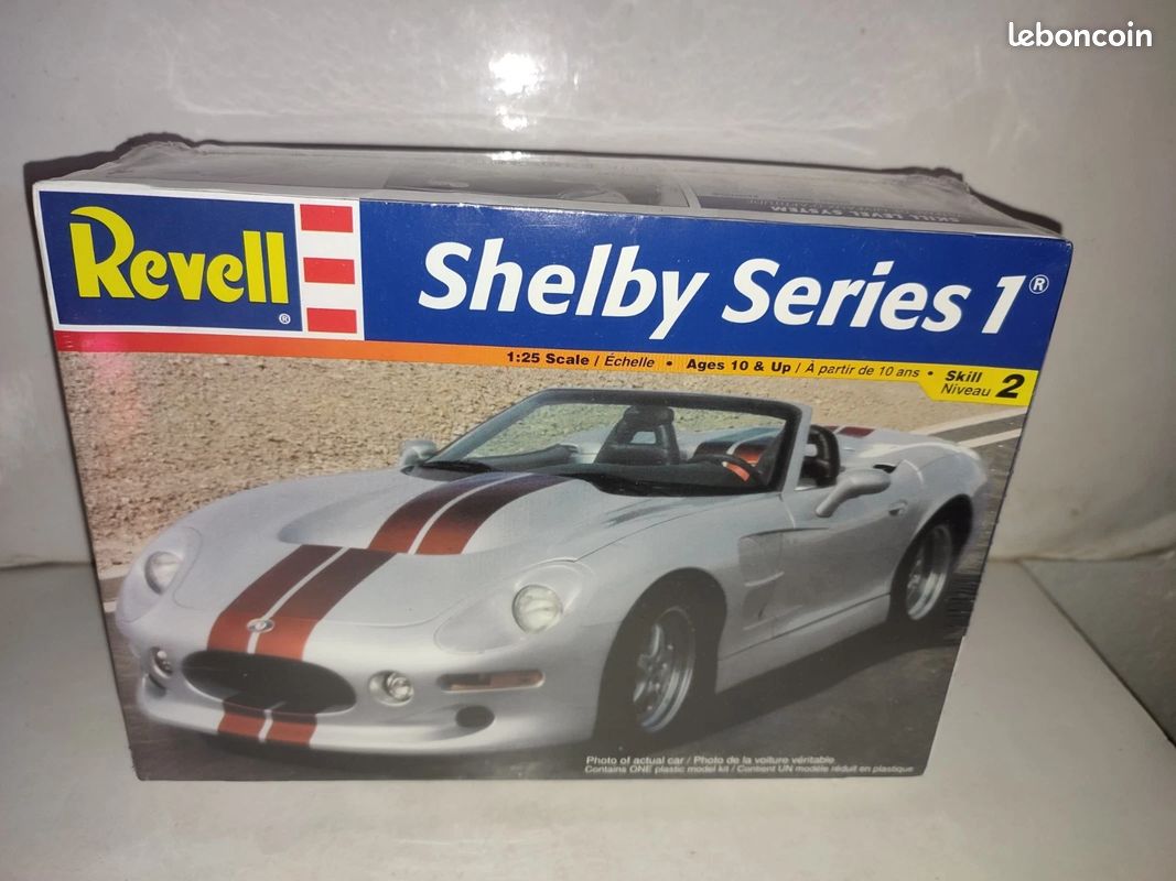 Maquette Revell Shelby Series I – Échelle 1:25 – 116 Pièces – Neuf