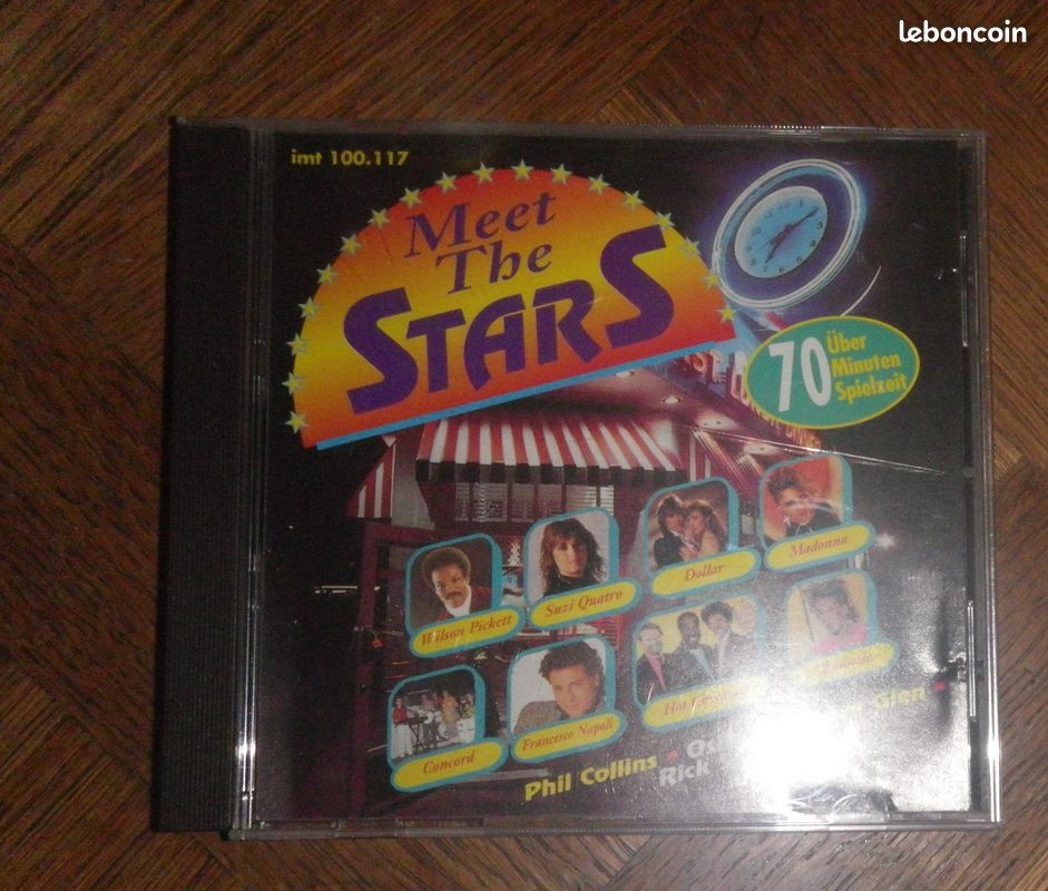 Cd compilation MEET THE STARS (image 1)