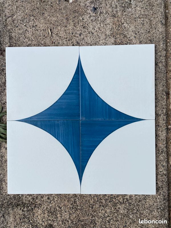 Carrelage pour une pièce 16 m2 Marazzi tappeto blu 2 b sol/revêtement (image 3)