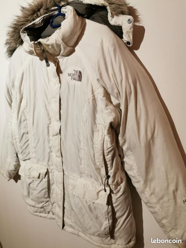 Veste de Ski Doudoune Femme The North Face HyVent L Blanche