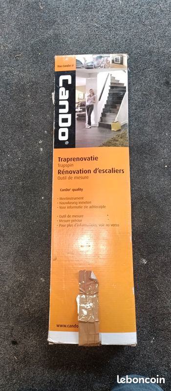 Outils de mesure rénovation escalier (image 1)