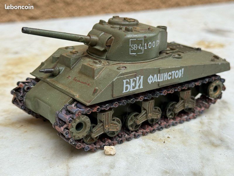 Char Russe T34/76 Modèle 1942 – Solido 1/50 – Front De L'Est WW2 – Kaki