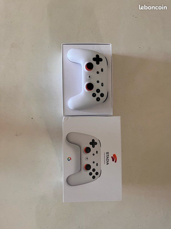 Manette Google Stadia Bluetooth – fonctionne PC / Android / Steam (image 1)