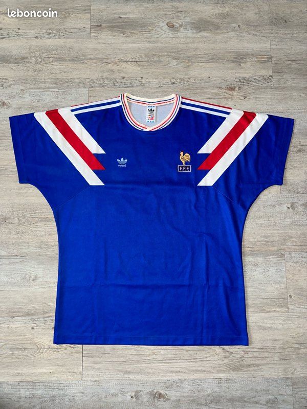 Maillot stock pro espoirs équipe de France 1991 1992 Sport