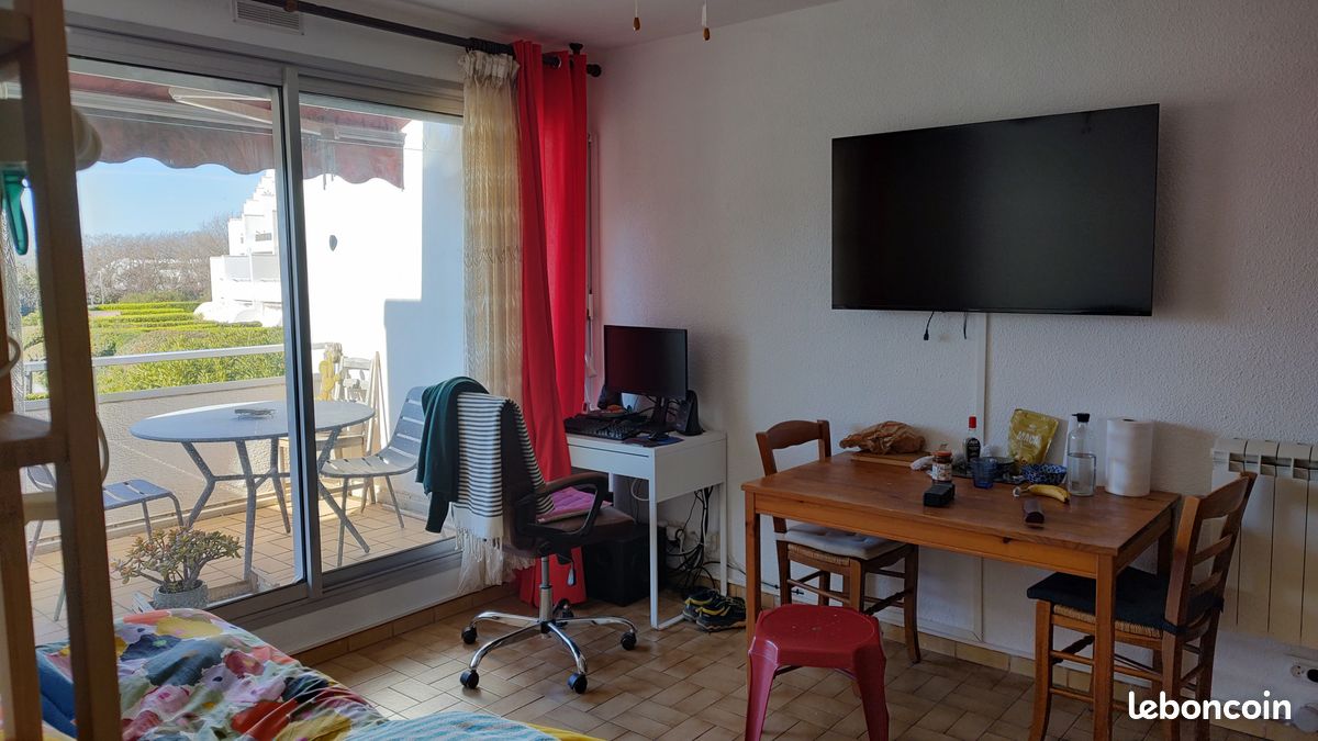 Appartement 1 pièce 22 m² · à La Grande-Motte · 22 m² · 130 000 €