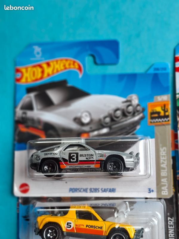 Lot x 6 Porsche safari Hot Wheels rallye rally (image 2)