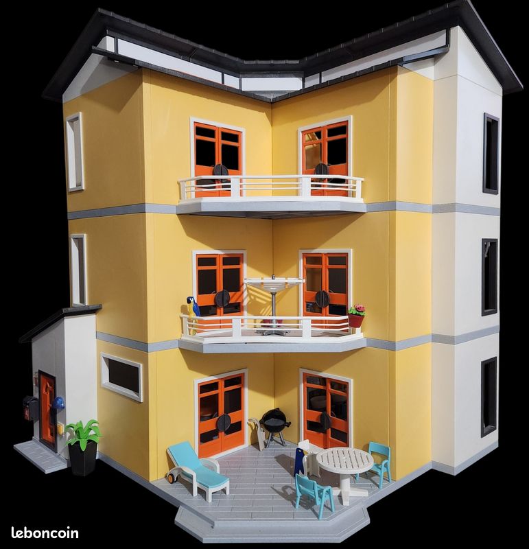 PLAYMOBIL - MAISON CONTEMPORAINE - MEUBLES LOT N° 1 Saint-Symphorien-d