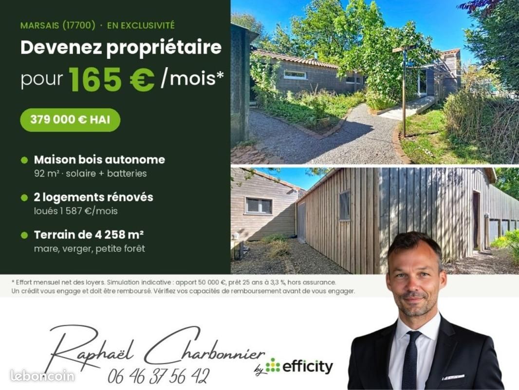 Maison 12 pièces 315 m² · à Marsais · 315 m² · 379 000 €