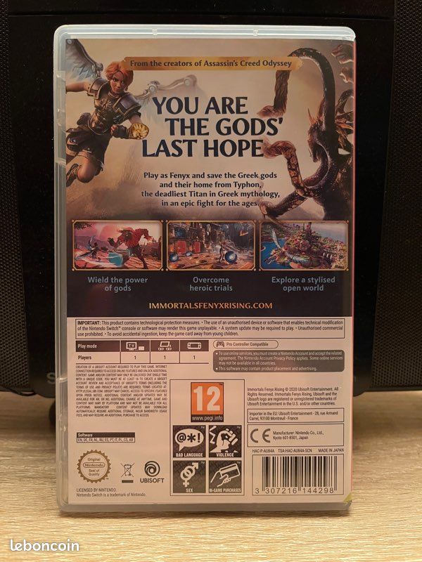 Jeu vidéo Immortals Fenyx Rising (image 2)