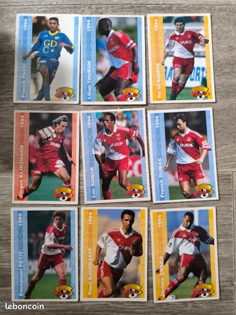 Carte Card Carta Jürgen KLINSMANN AS MONACO Panini Official Football