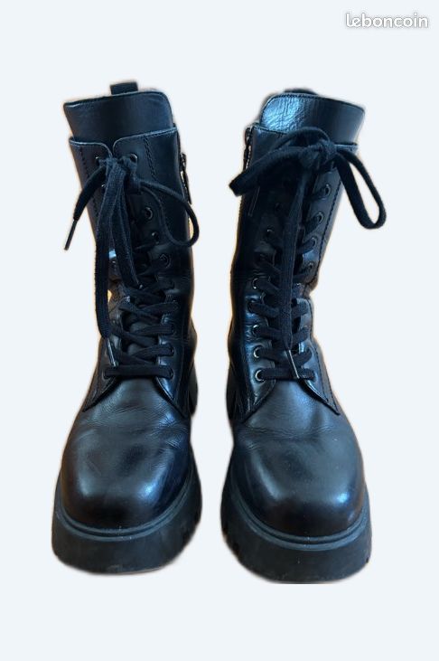 Bottes motardes rangers Maje 36 Chaussures