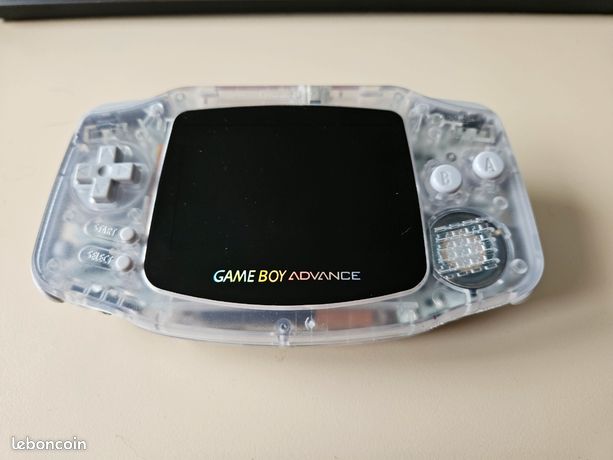 Cache-Pile Violet Transparent Pour Game Boy Advance – Accessoire Nintendo Original