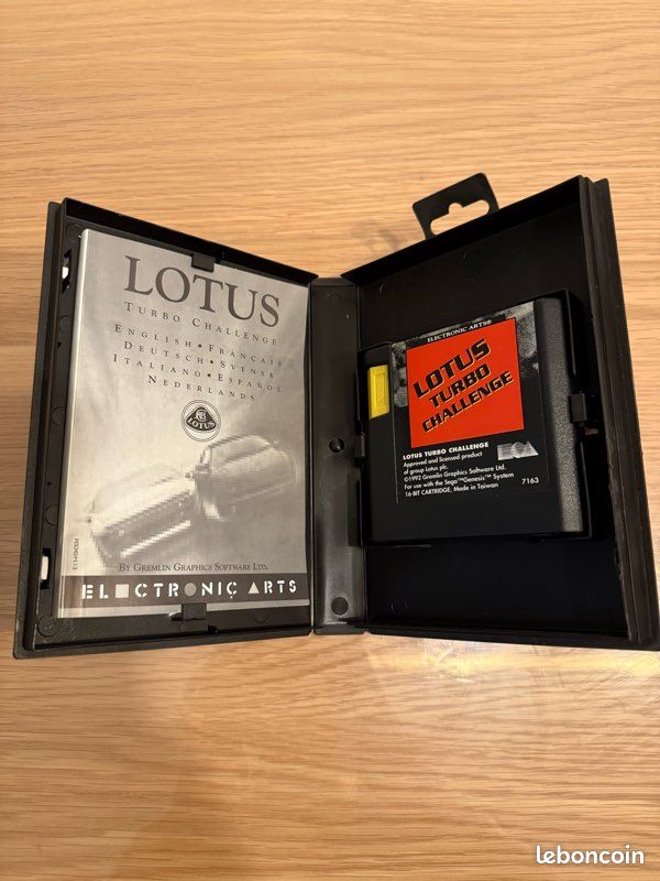LOTUS TURBO CHALLENGE 2 Sur MegaDrive, Complet, Occasion