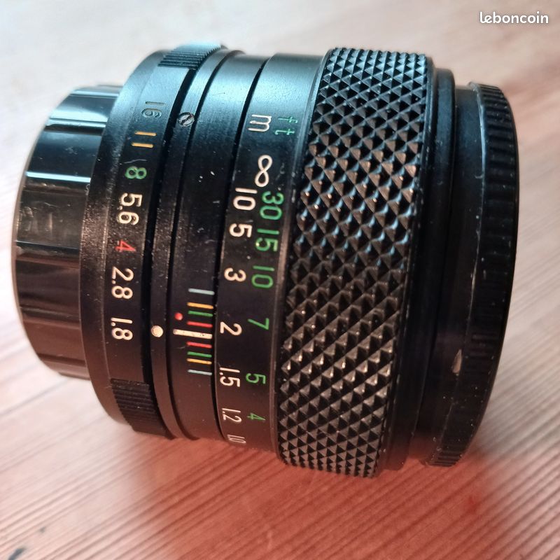 Objectif Photo Fujinon 55mm F/1.8 - Monture M42 - Occasion Bon état - Fabriqué Au Japon