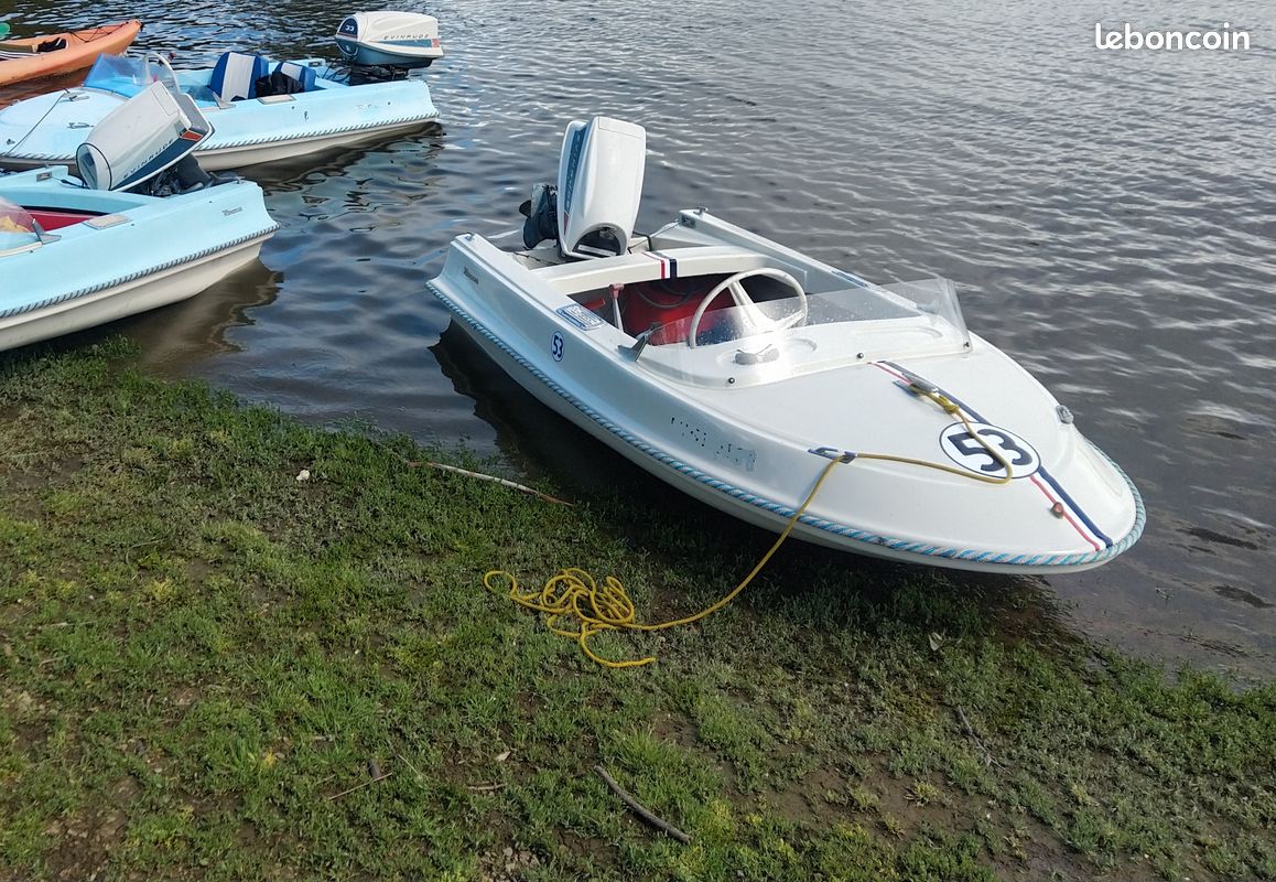 Baby rocca moteur evinrude 18cv et remorque draxer - Nautisme