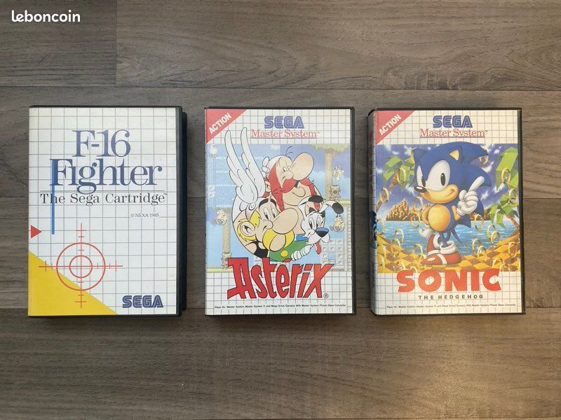 Jeu Sega Master System – Asterix – Bon état – Sortie 1986