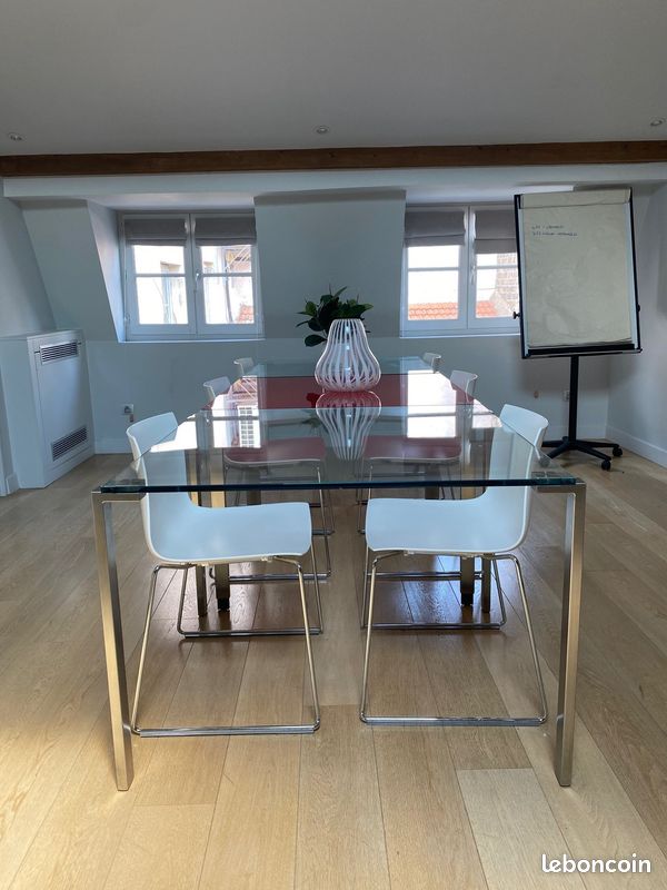Table en verre Jean Nouvel (image 2)