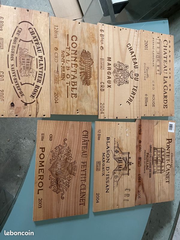 Frontons caisse de vins (image 2)