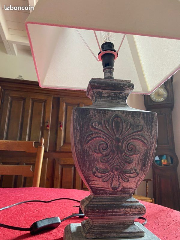 Lampe imitation pierre (image 1)