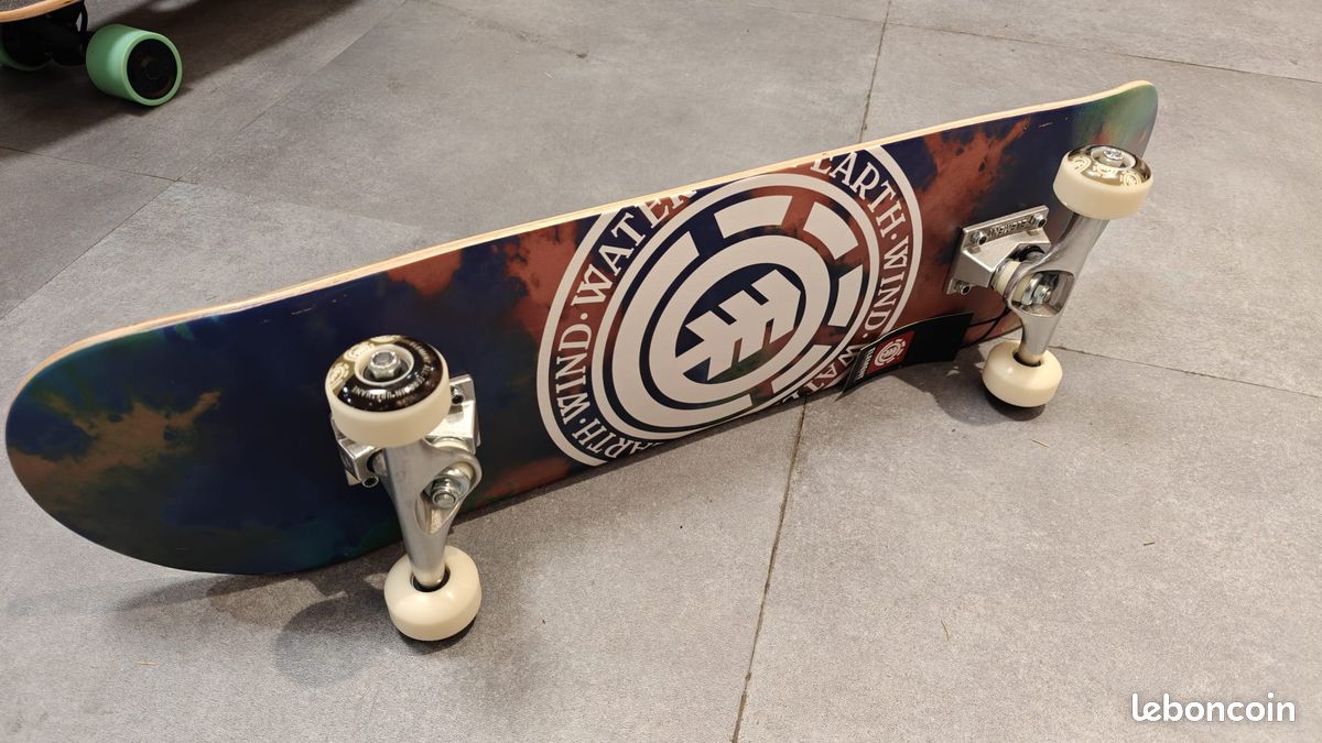 Paire De Trucks Element 5.25 – Avec Roues Et Roulements – NEUF