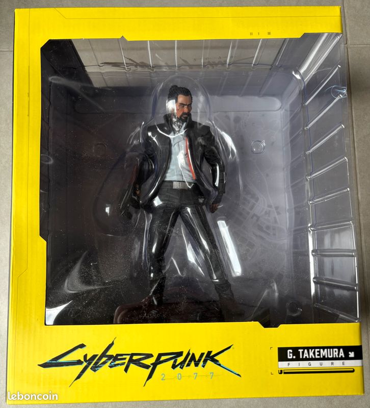 Figurine Cyberpunk 2077 - Jackie Welles - Cd Projekt Red - Neuve Sous Blister
