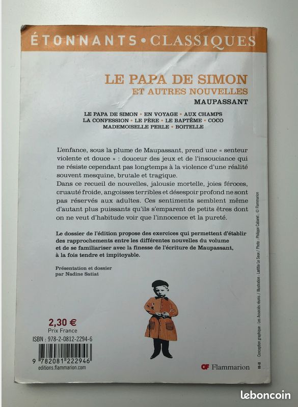 Le papa de Simon et autres nouvelles - Maupassant (image 2)