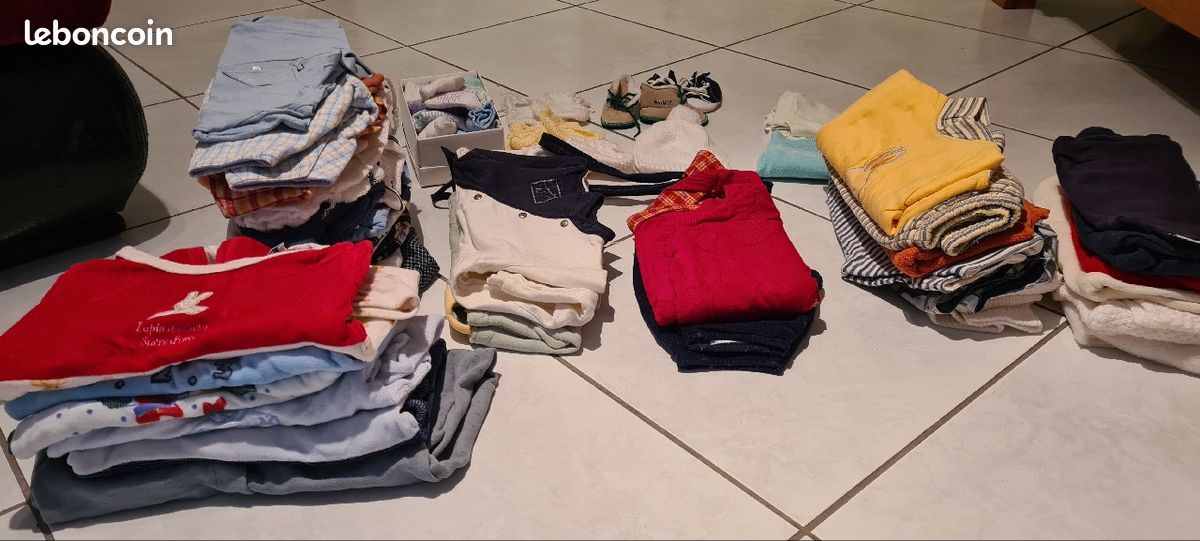 Lot vêtements 0-6 mois garçon (image 2)