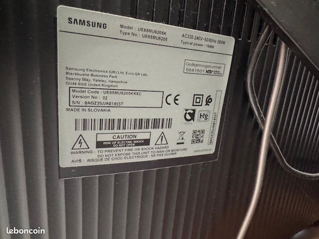 TV Samsung UE65 (image 2)