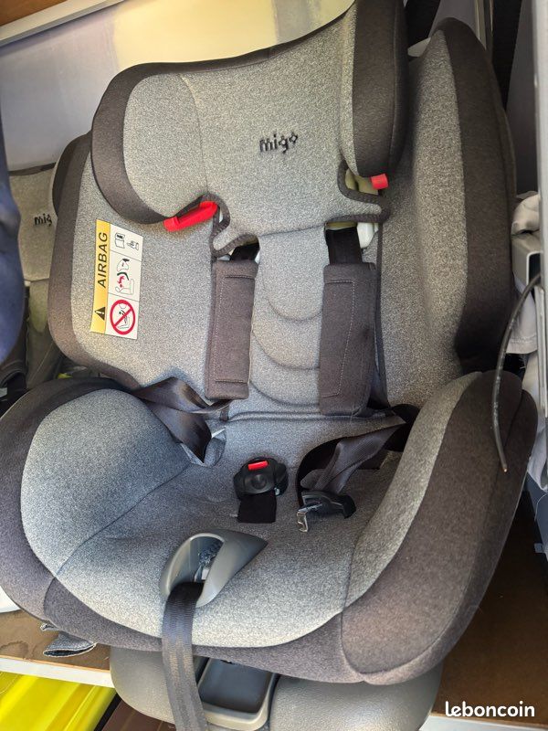Sièges auto isofix Migo One 360° Gris (lot de 2) (image 1)