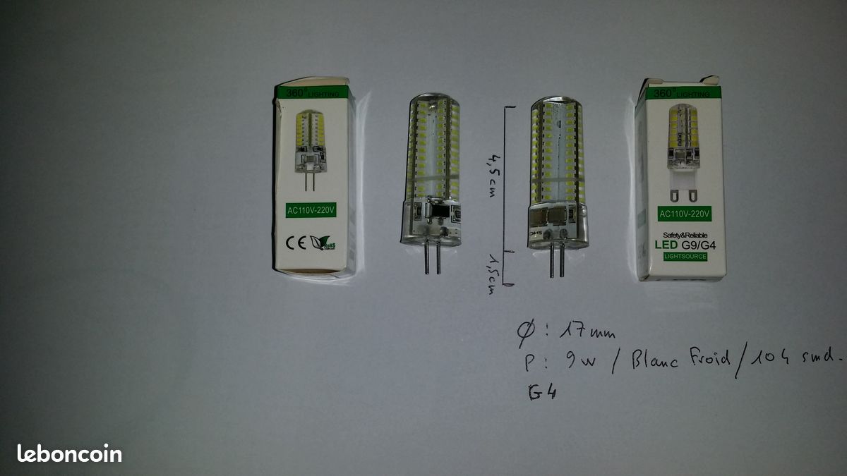 Ampoules G4 à led (image 1)