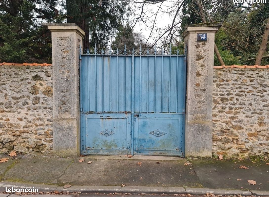 Portail ancien fer forgé (image 3)