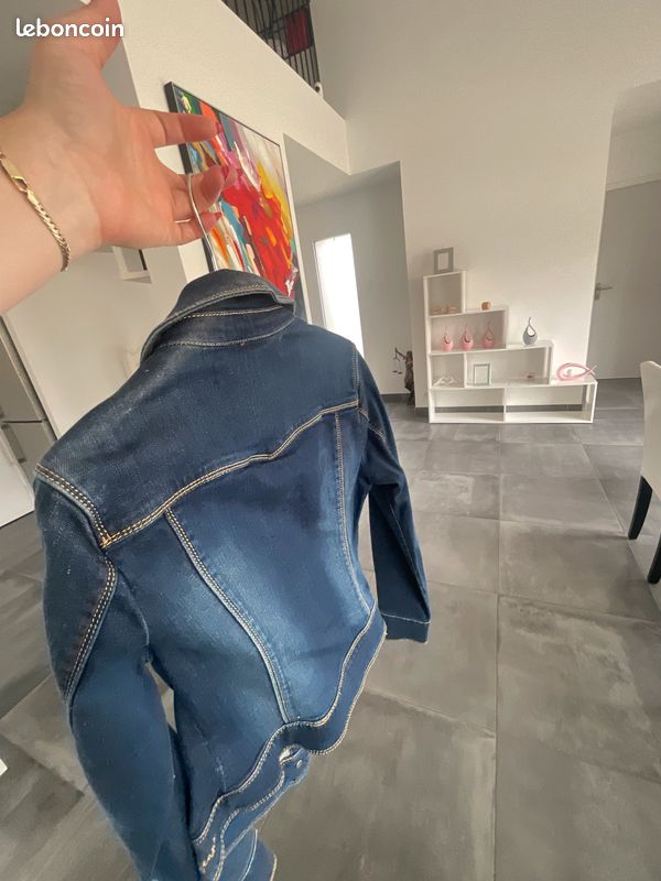 Veste en jean cintré Taille S (image 5)