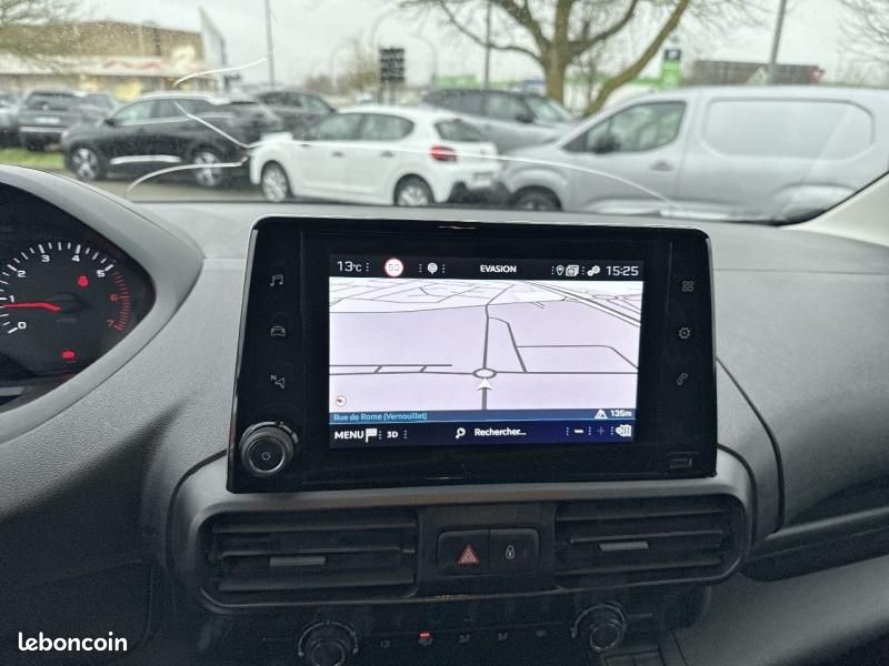 Peugeot Partner M 650kg BlueHDi 100ch S&S Pack Asphalt Connect + Caméra de recul (image 13)