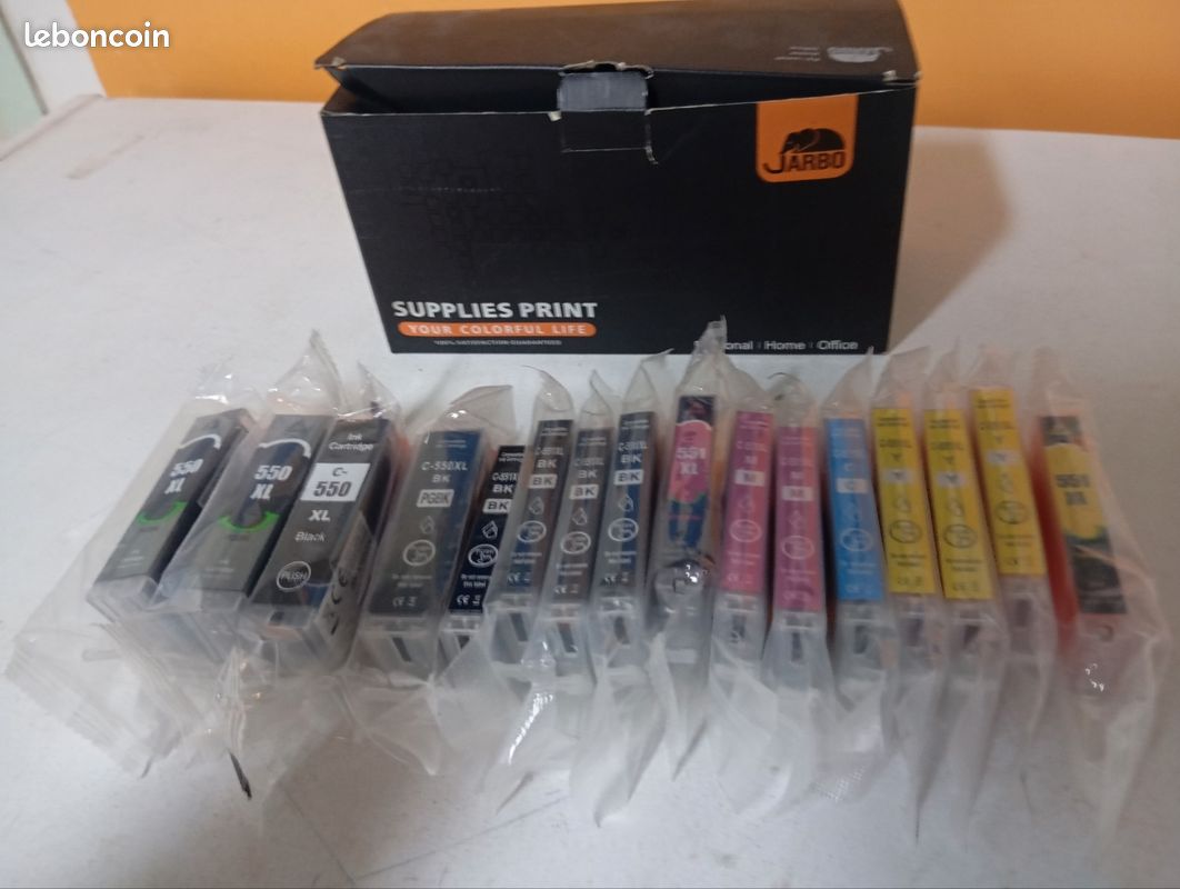 Imprimante canon pixma+22 cartouches encre (image 11)