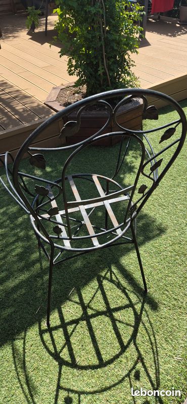 Chaise fer forger (image 2)