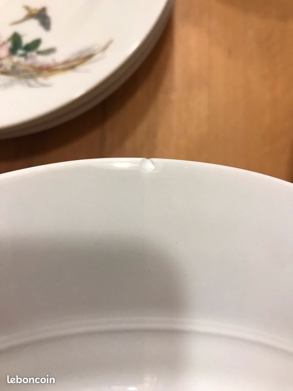 Partie de service porcelaine XIXe Limoges Haviland (image 10)